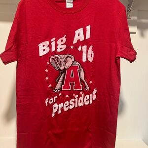 Big Al 2016 for President Alabama Crimson Tide Football Red T-shirt